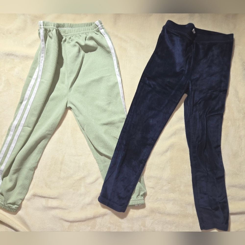Kids Green and Navy Bottoms